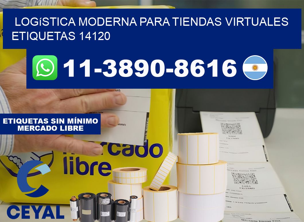 Logística moderna para tiendas virtuales  etiquetas 14120