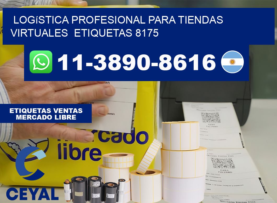 Logística profesional para tiendas virtuales  etiquetas 8175