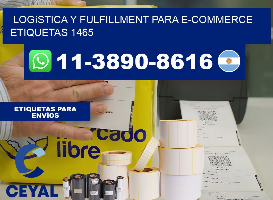 Logística y fulfillment para e-commerce  etiquetas 1465