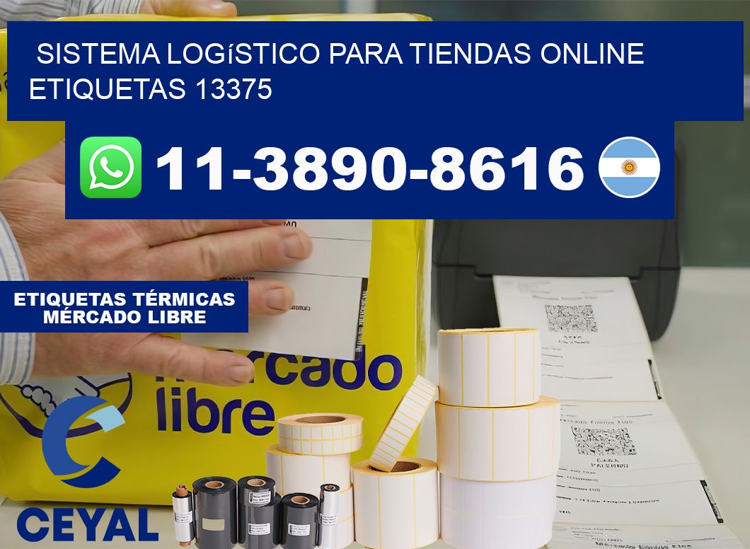 Sistema logístico para tiendas online  etiquetas 13375