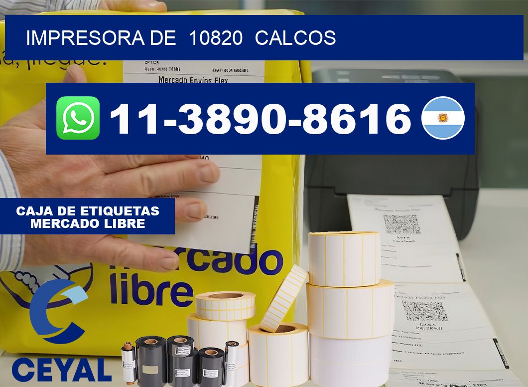 impresora de  10820  calcos