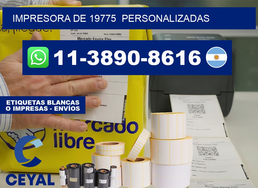 impresora de 19775  personalizadas