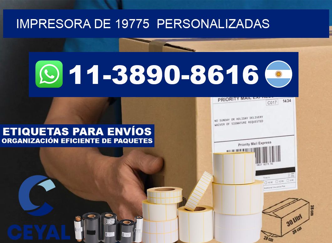 impresora de 19775  personalizadas