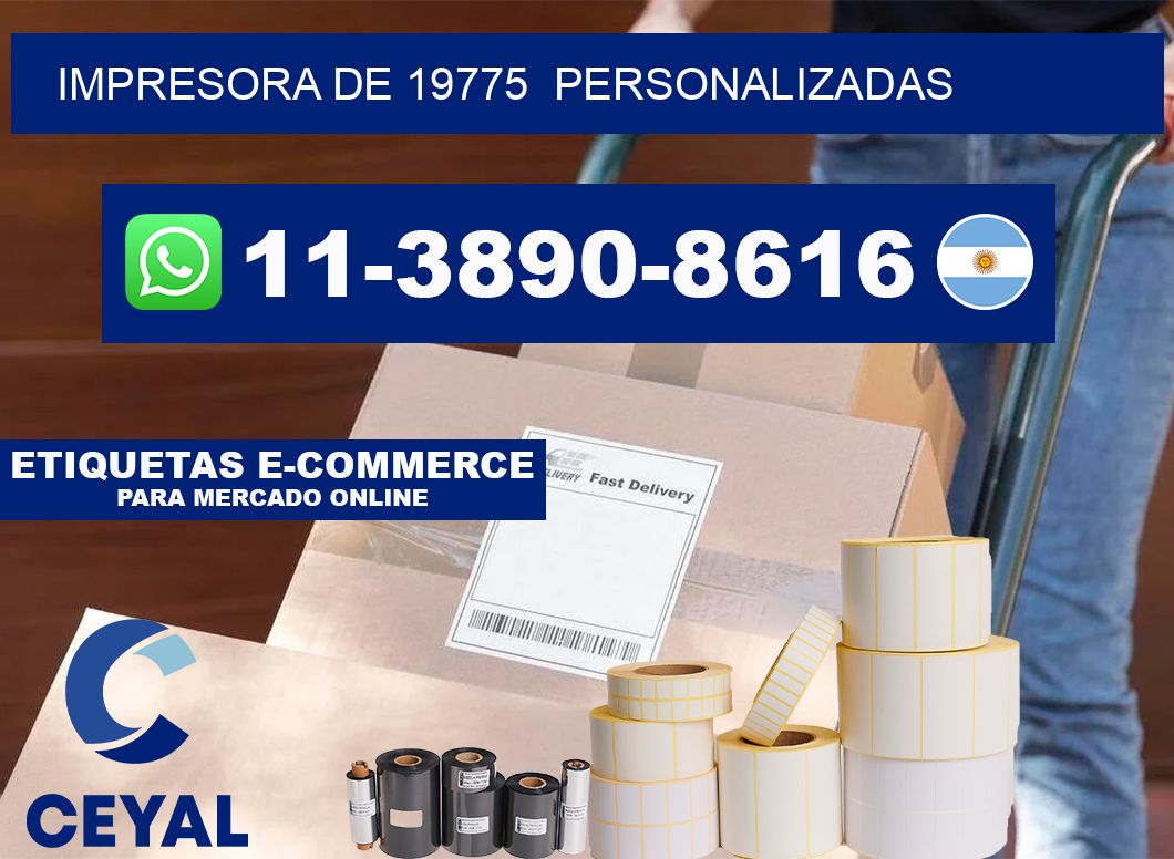 impresora de 19775  personalizadas