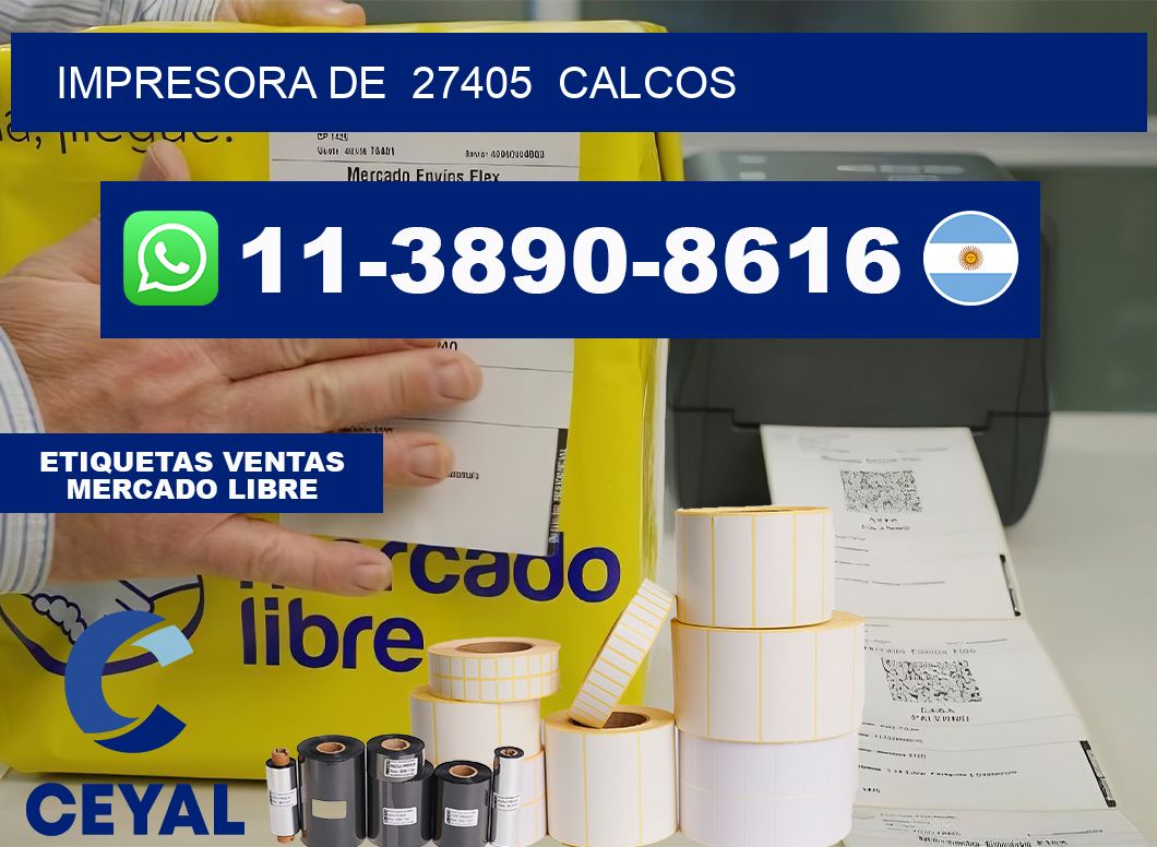 impresora de 27405 calcos