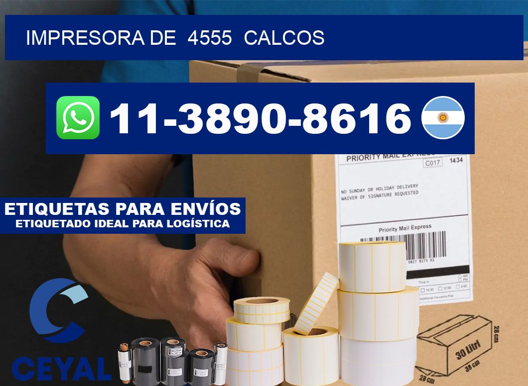 impresora de  4555  calcos