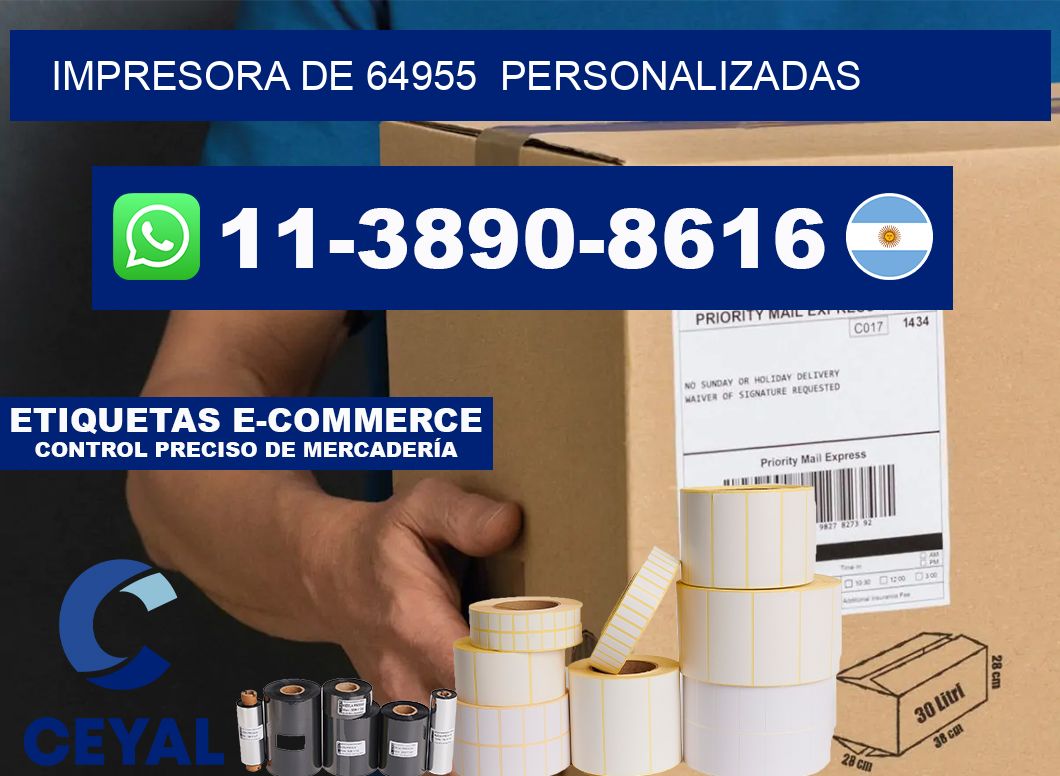 impresora de 64955  personalizadas