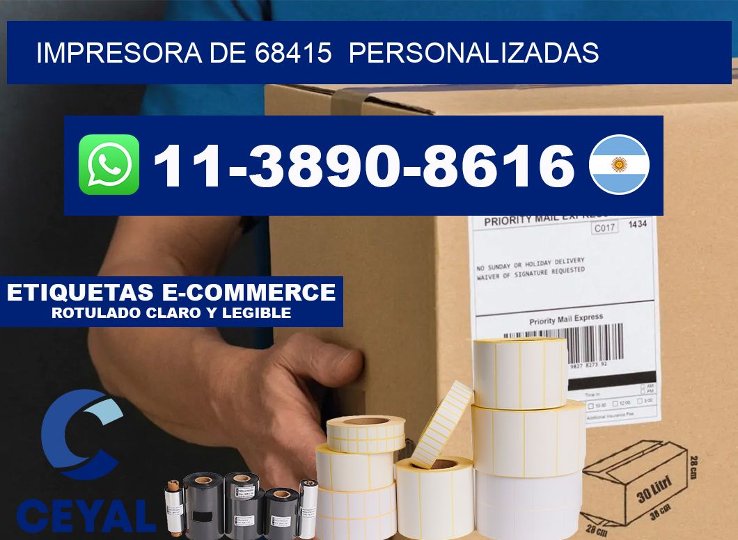 impresora de 68415  personalizadas