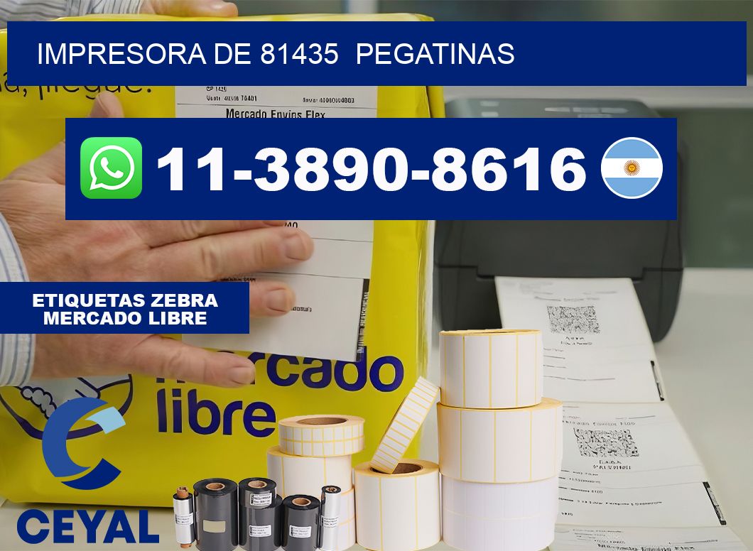 impresora de 81435  pegatinas