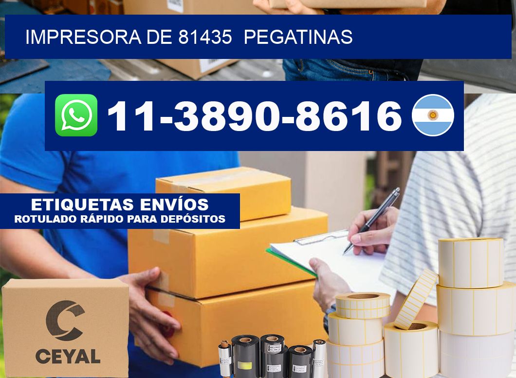 impresora de 81435  pegatinas