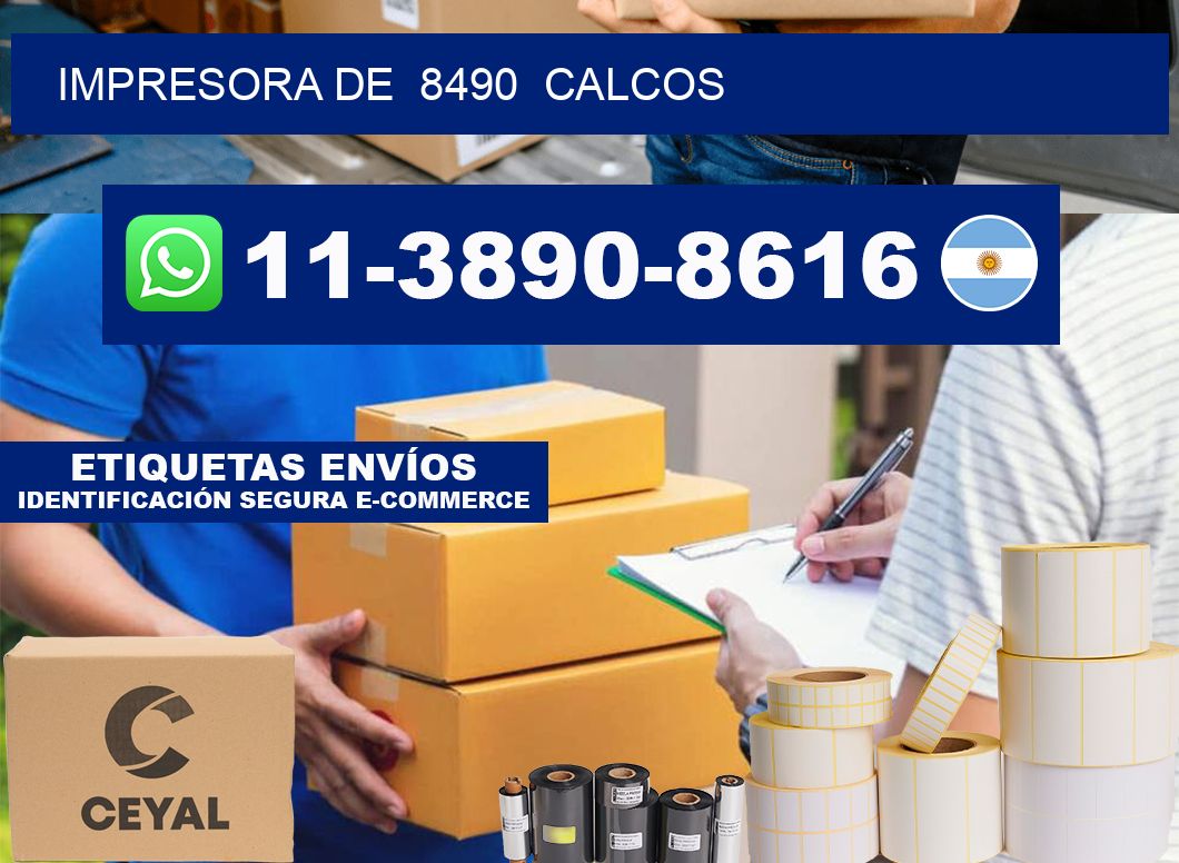 impresora de  8490  calcos