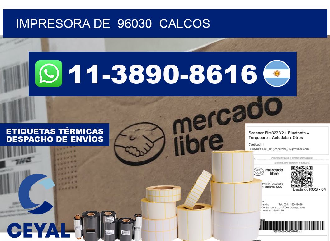 impresora de  96030  calcos