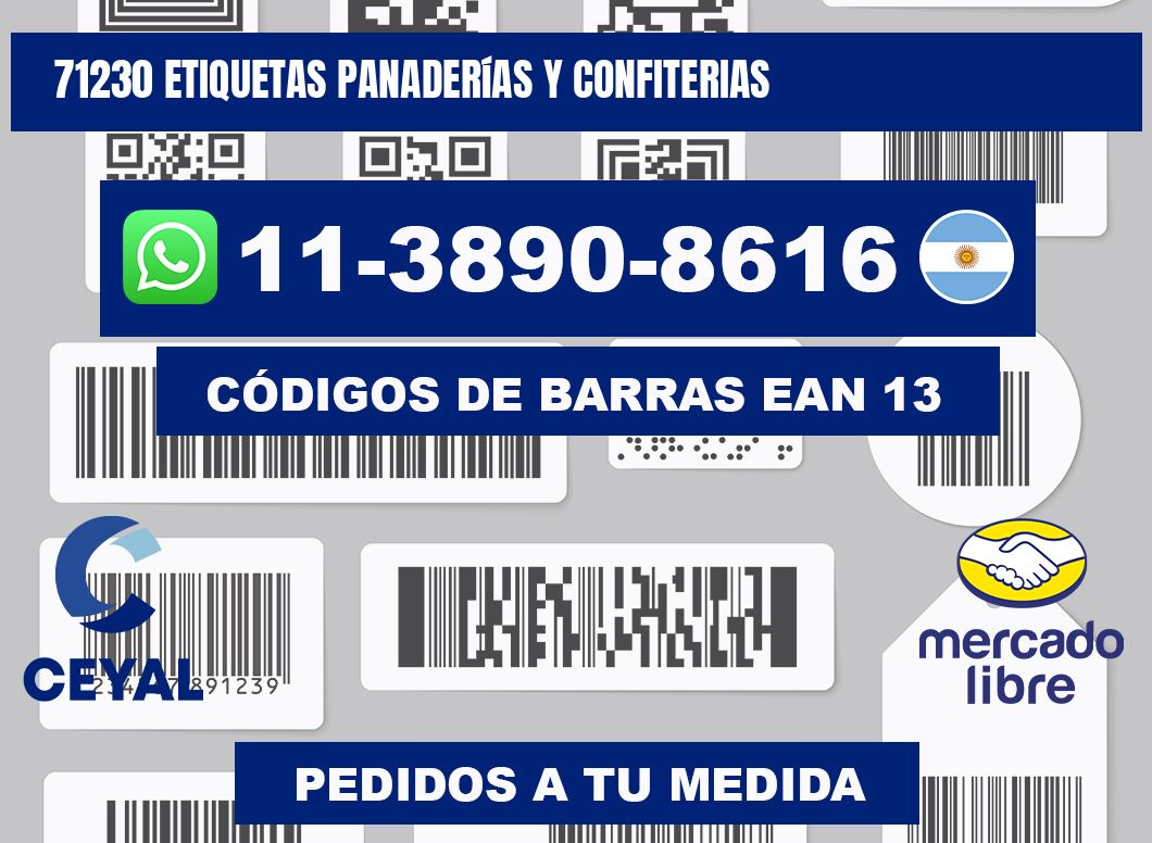 71230 etiquetas panaderías y confiterias