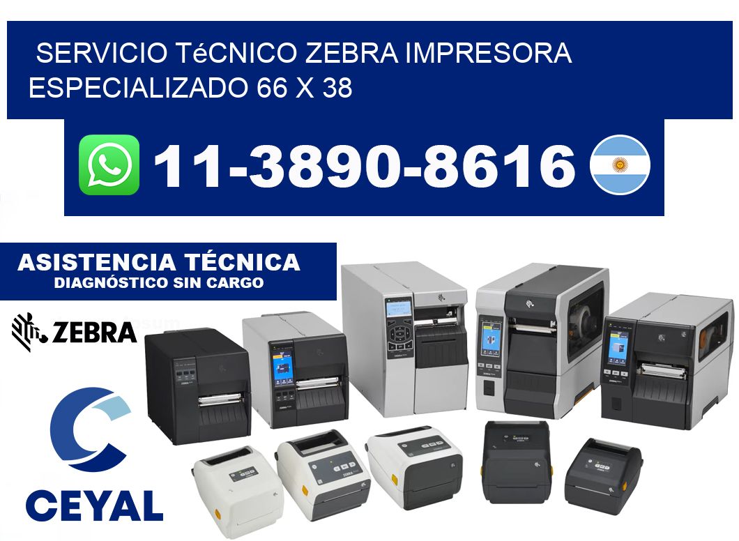 Servicio Técnico Zebra Impresora Especializado 66 x 38