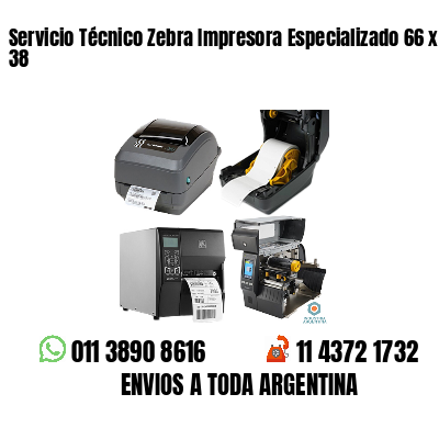 Servicio Técnico Zebra Impresora Especializado 66 x 38