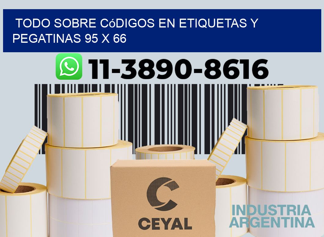 Todo sobre códigos en etiquetas y pegatinas 95 x 66