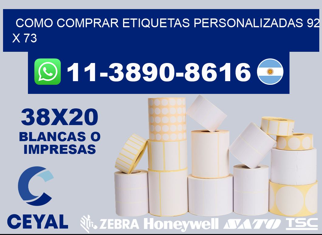 como comprar etiquetas personalizadas 92 x 73