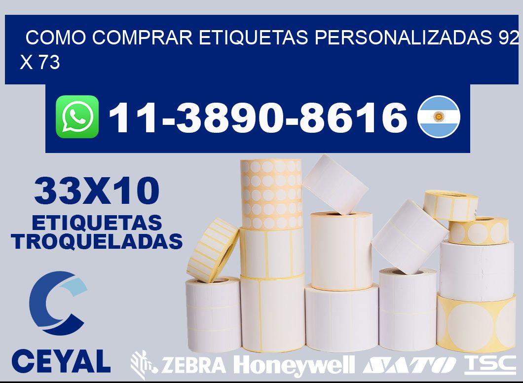 como comprar etiquetas personalizadas 92 x 73