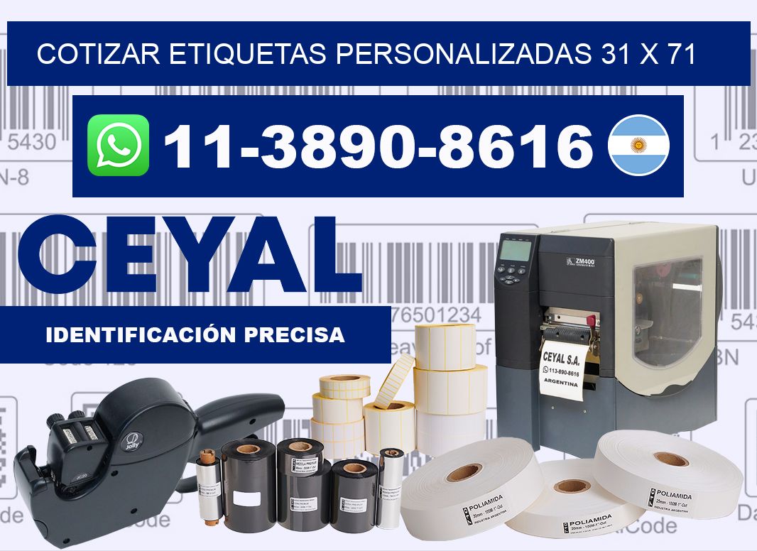 cotizar etiquetas personalizadas 31 x 71