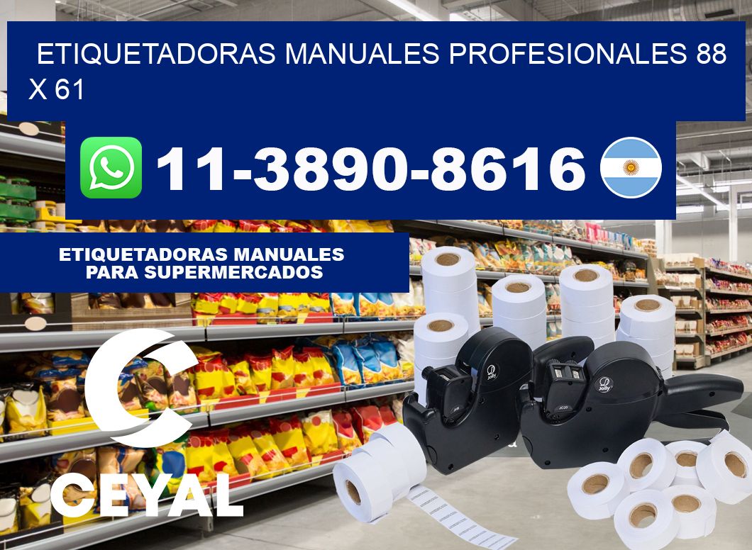 etiquetadoras manuales profesionales 88 x 61
