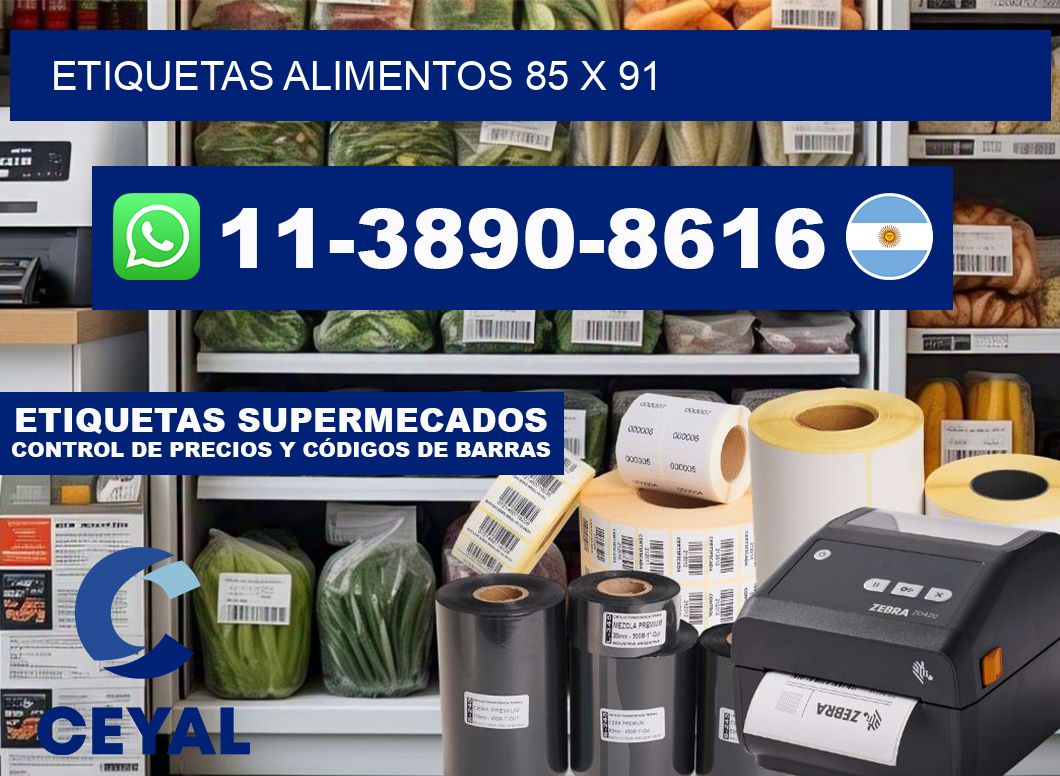 etiquetas alimentos 85 x 91