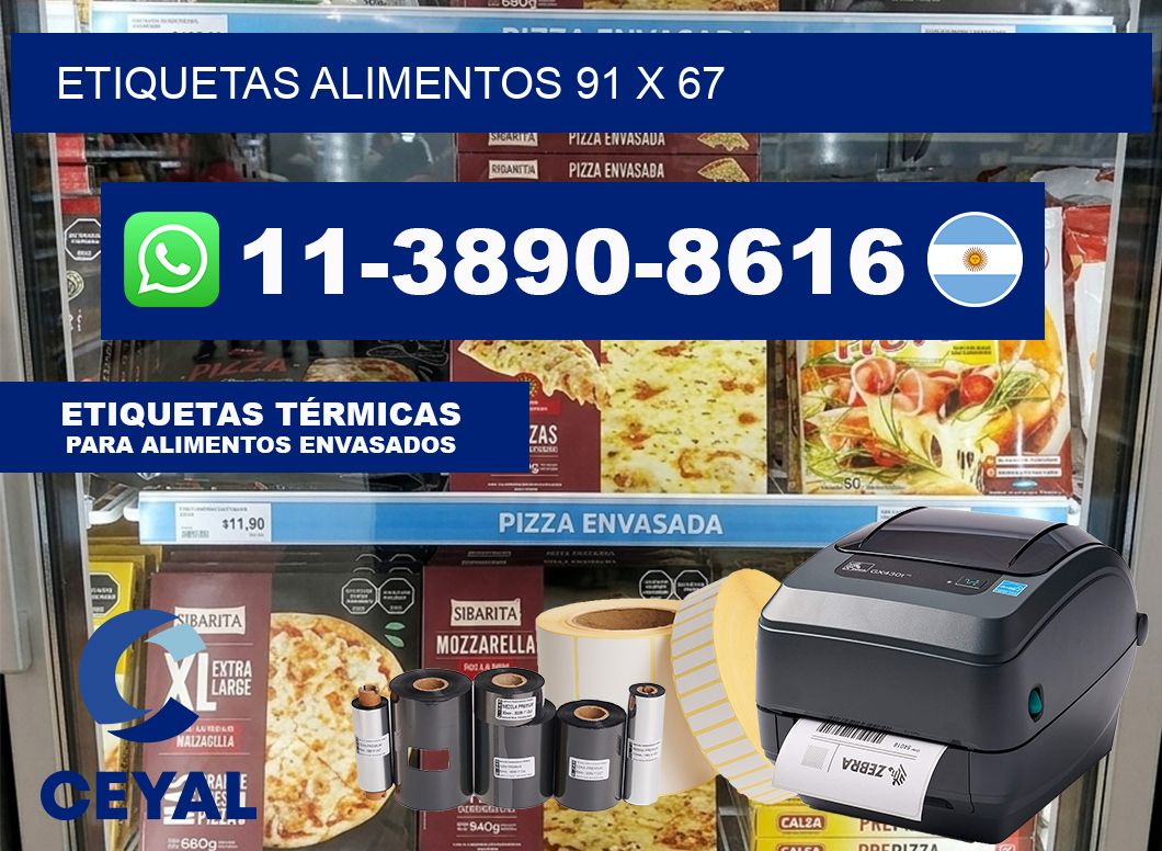 etiquetas alimentos 91 x 67