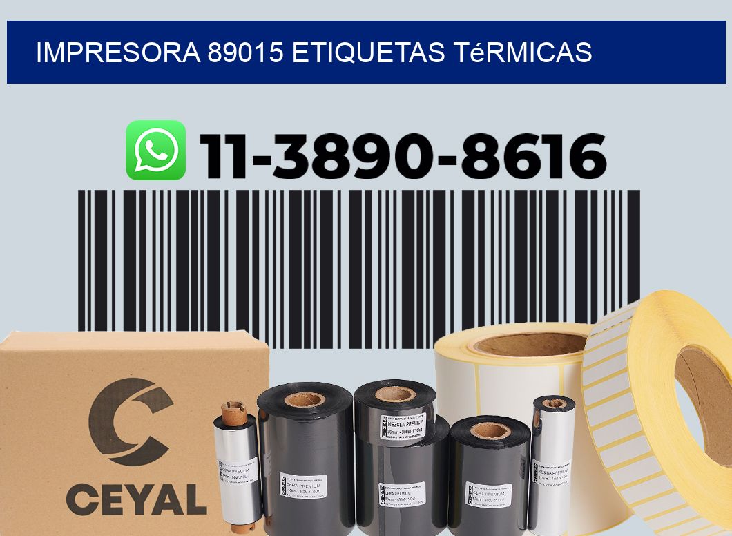 impresora 89015 etiquetas térmicas