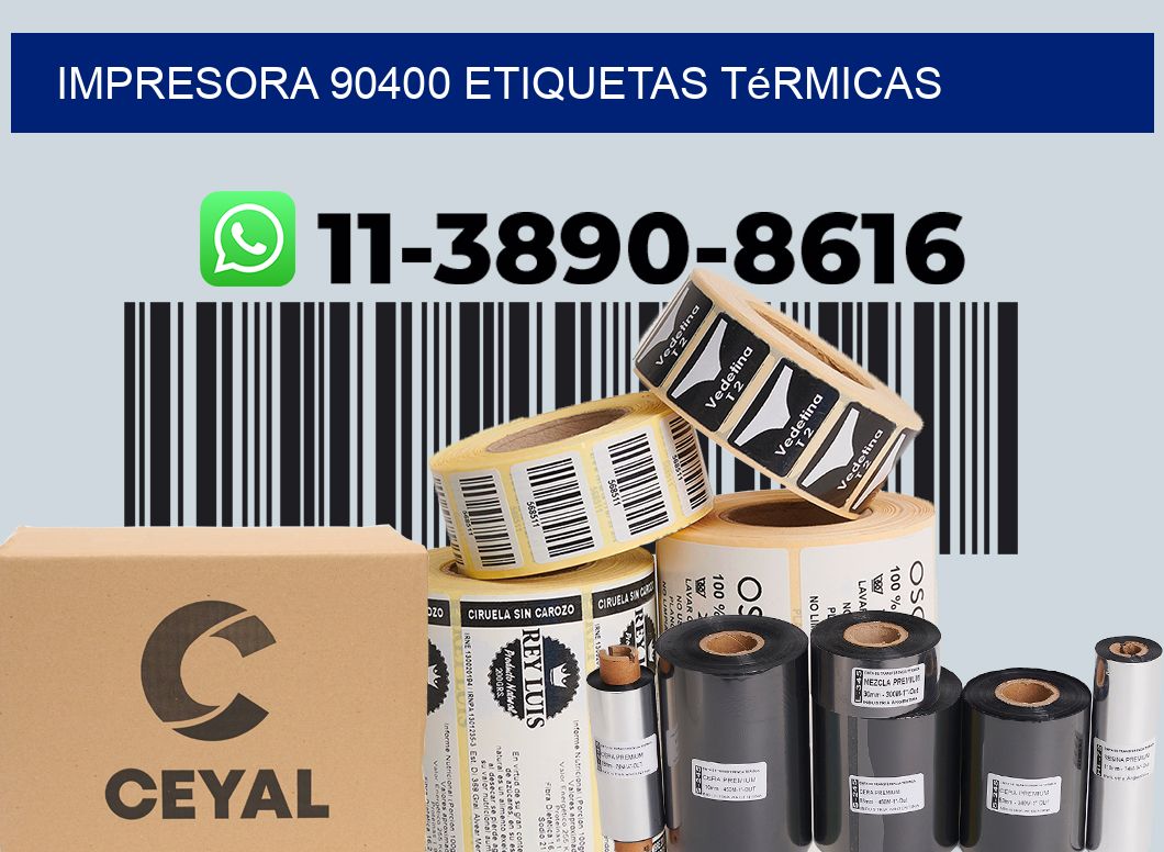 impresora 90400 etiquetas térmicas