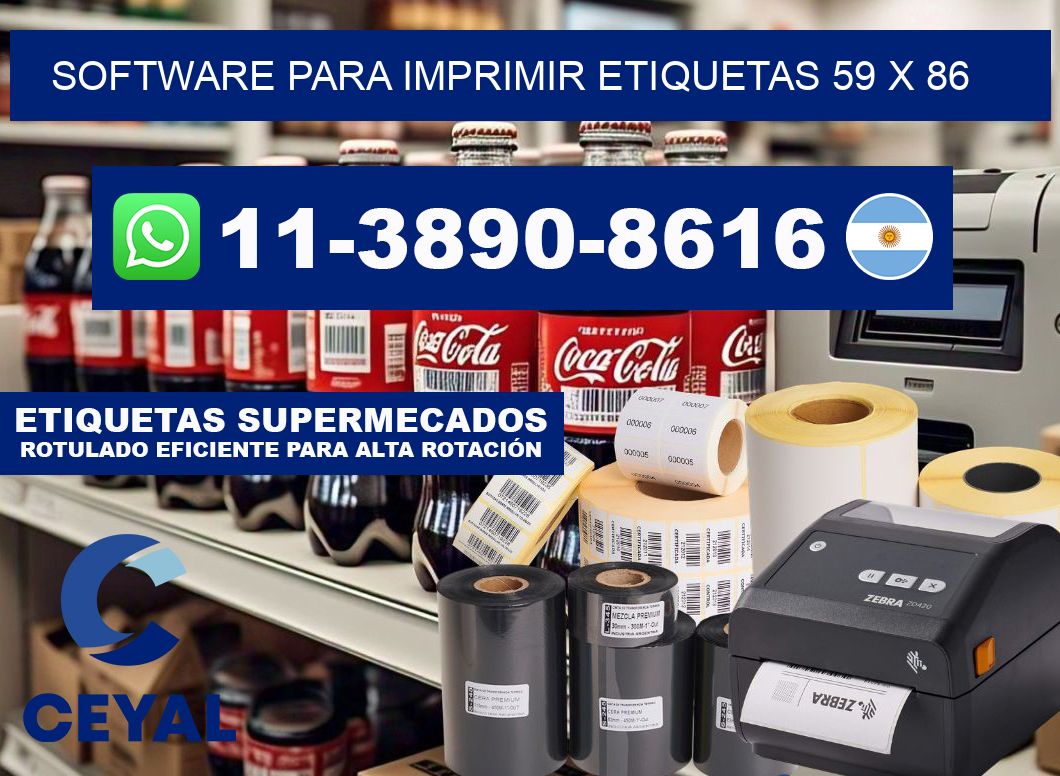 software para imprimir etiquetas 59 x 86
