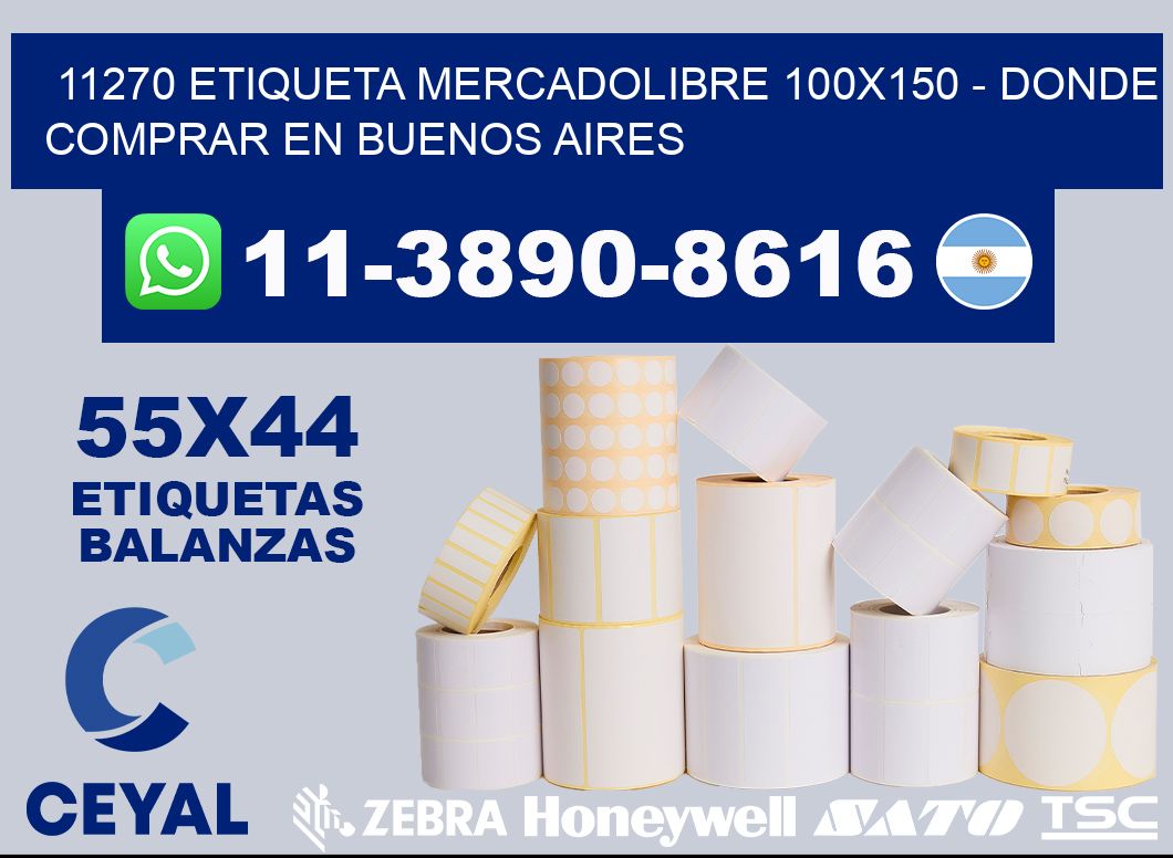 11270 etiqueta MercadoLibre 100x150 - Donde Comprar en Buenos Aires
