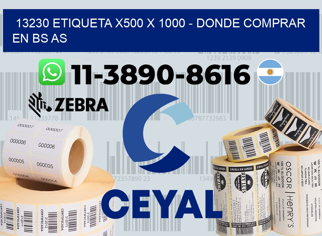 13230 etiqueta x500 x 1000 - Donde Comprar en bs as