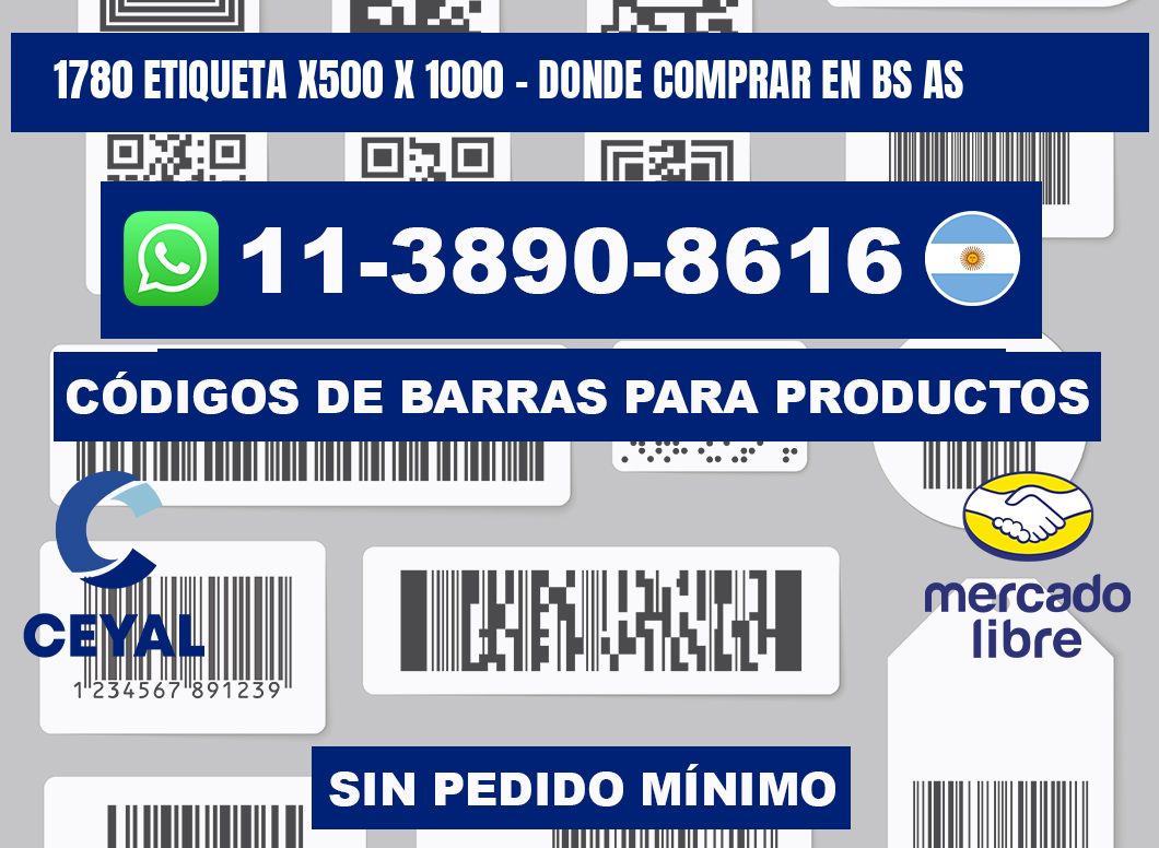 1780 etiqueta x500 x 1000 - Donde Comprar en bs as