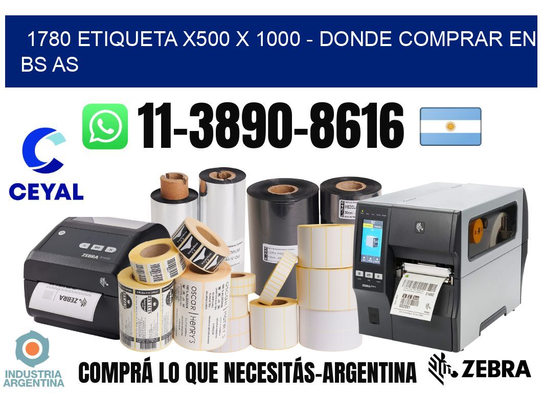 1780 etiqueta x500 x 1000 - Donde Comprar en bs as