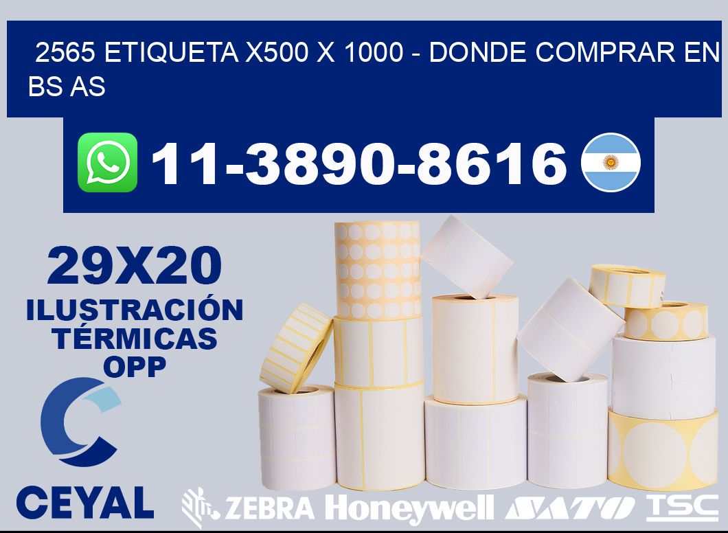 2565 etiqueta x500 x 1000 - Donde Comprar en bs as