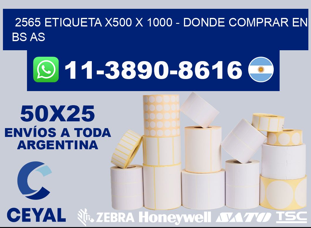 2565 etiqueta x500 x 1000 - Donde Comprar en bs as