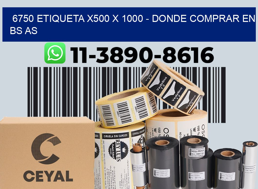 6750 etiqueta x500 x 1000 - Donde Comprar en bs as