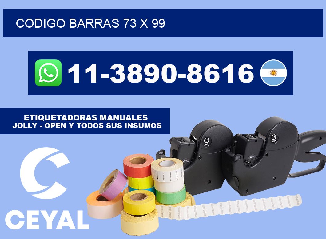 Codigo barras 73 x 99