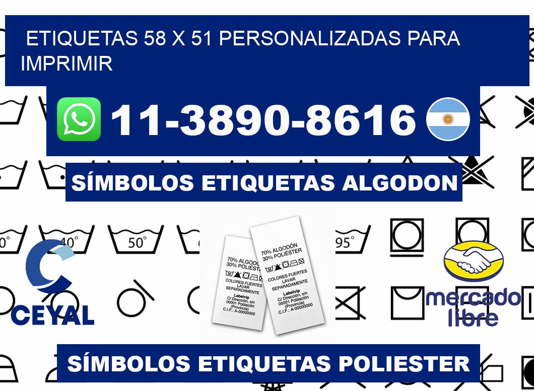 etiquetas 58 x 51 personalizadas para imprimir