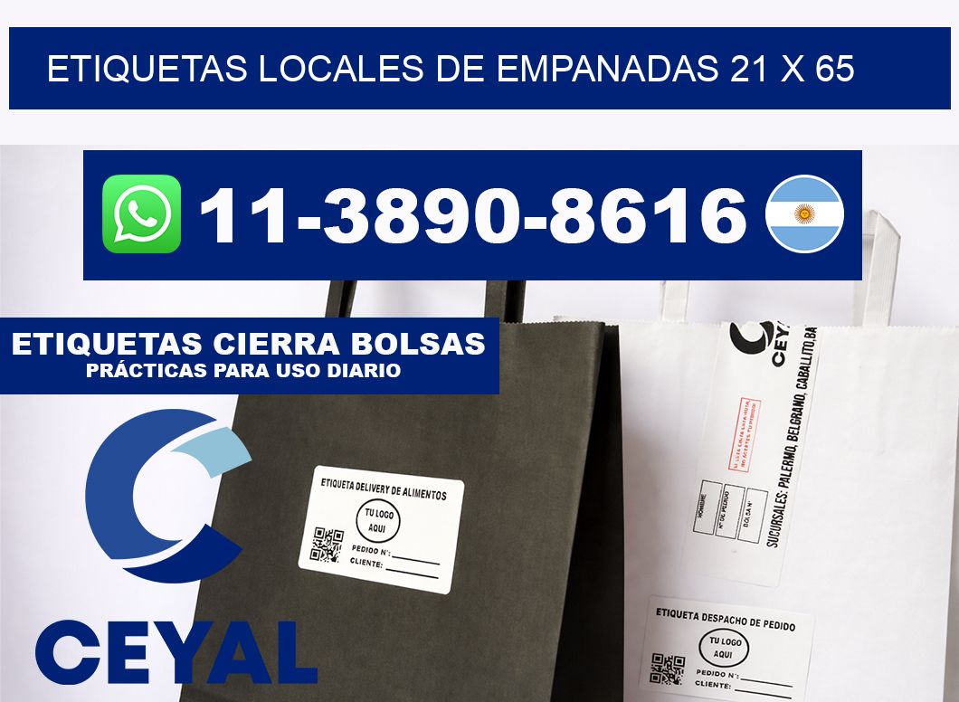 etiquetas locales de empanadas 21 x 65