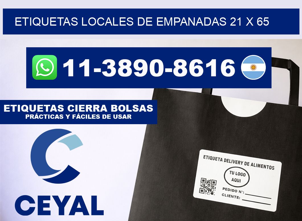 etiquetas locales de empanadas 21 x 65