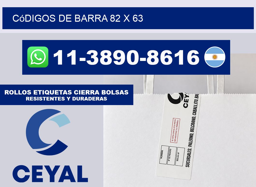 códigos de barra 82 x 63