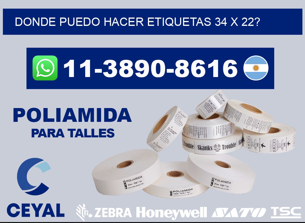 donde puedo hacer etiquetas 34 x 22?