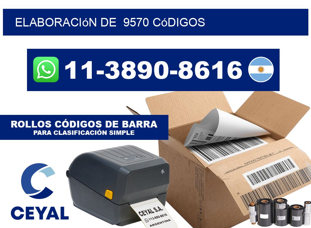 elaboración de  9570 códigos