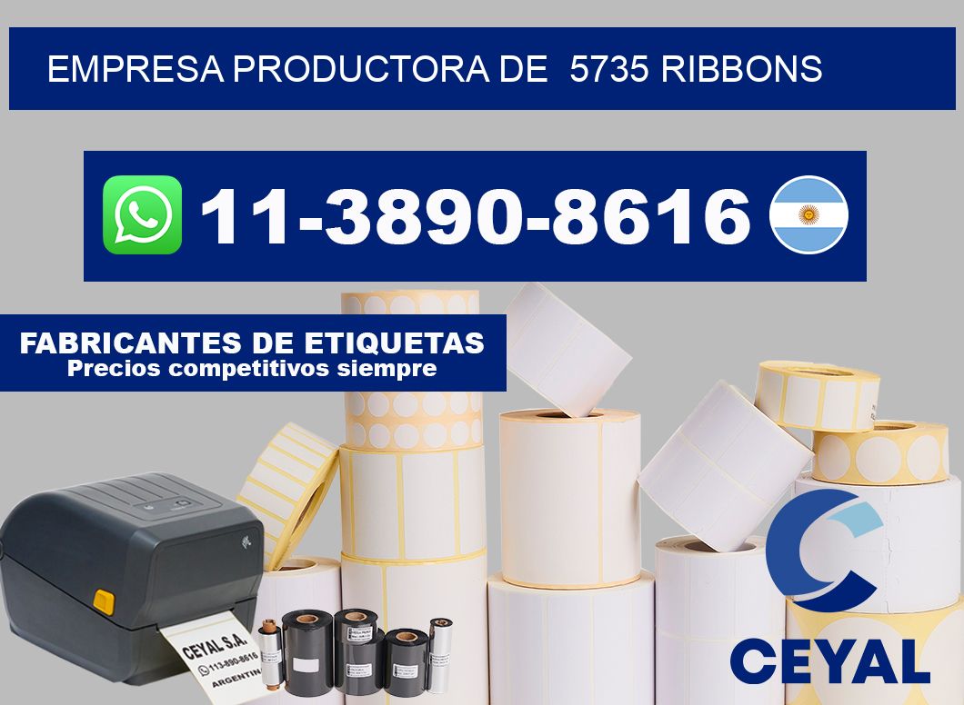 empresa productora de  5735 ribbons