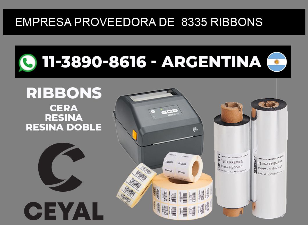 empresa proveedora de 8335 ribbons