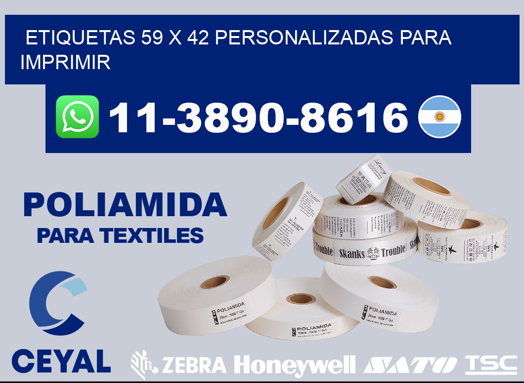 etiquetas 59 x 42 personalizadas para imprimir