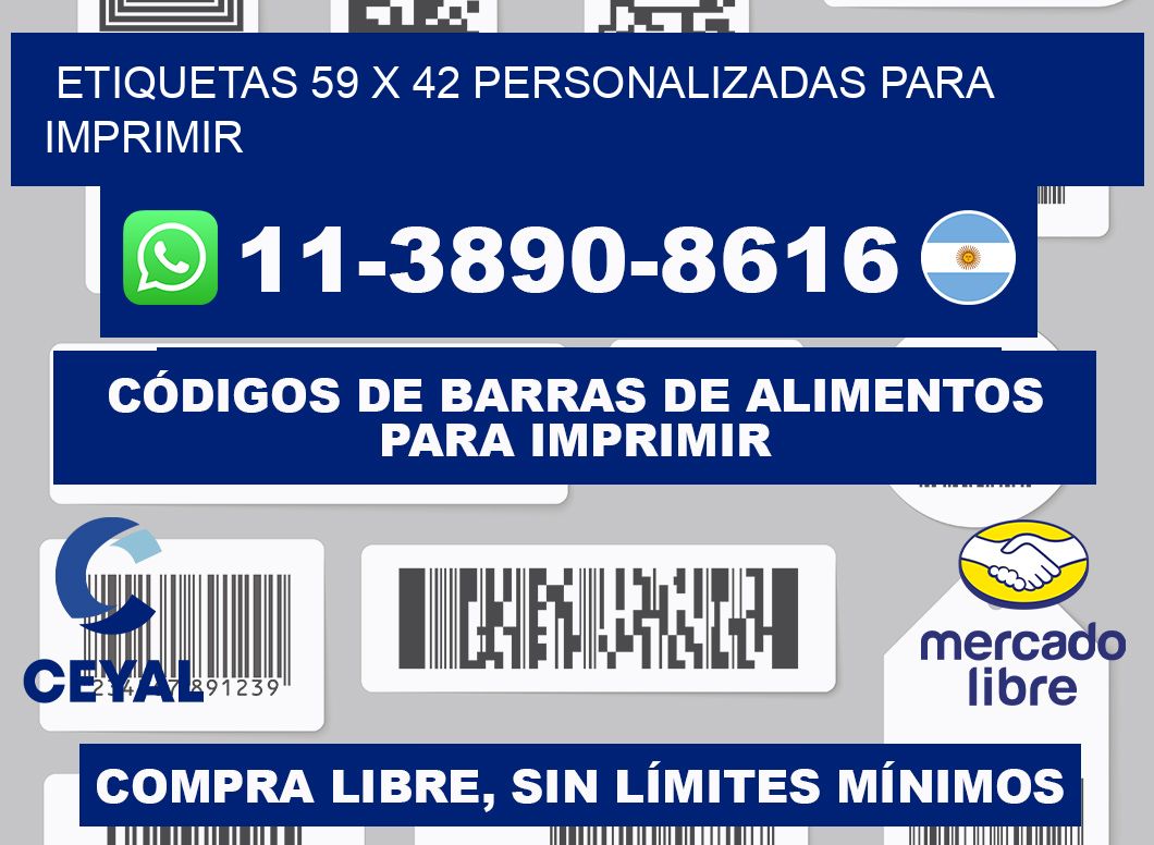 etiquetas 59 x 42 personalizadas para imprimir