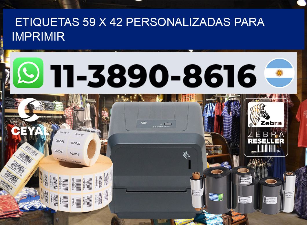 etiquetas 59 x 42 personalizadas para imprimir