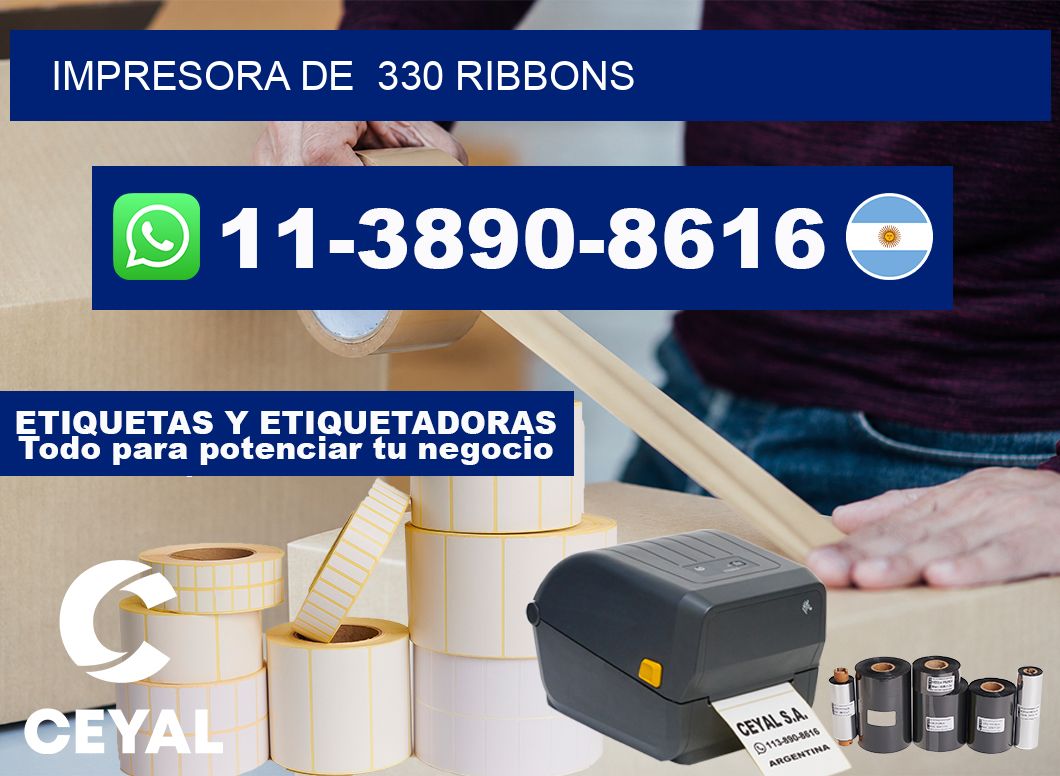 impresora de 330 ribbons