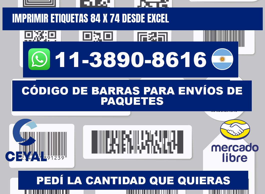 imprimir etiquetas 84 x 74 desde excel